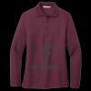 Women's Silk Touch Long Sleeve Polo Thumbnail