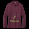 Women's Silk Touch Long Sleeve Polo Thumbnail