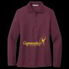 Women's Silk Touch Long Sleeve Polo Thumbnail