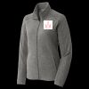Women's Heather Microfleece Full Zip Jacket Thumbnail