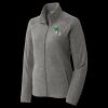 Women's Heather Microfleece Full Zip Jacket Thumbnail