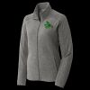 Women's Heather Microfleece Full Zip Jacket Thumbnail