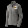 Women's Heather Microfleece Full Zip Jacket Thumbnail