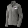 Women's Heather Microfleece Full Zip Jacket Thumbnail