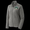 Women's Heather Microfleece Full Zip Jacket Thumbnail