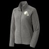 Women's Heather Microfleece Full Zip Jacket Thumbnail