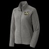 Women's Heather Microfleece Full Zip Jacket Thumbnail
