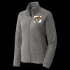Women's Heather Microfleece Full Zip Jacket Thumbnail