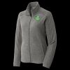 Women's Heather Microfleece Full Zip Jacket Thumbnail