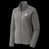 Women's Heather Microfleece Full Zip Jacket Thumbnail