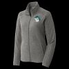 Women's Heather Microfleece Full Zip Jacket Thumbnail