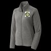 Women's Heather Microfleece Full Zip Jacket Thumbnail