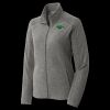 Women's Heather Microfleece Full Zip Jacket Thumbnail