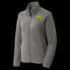Women's Heather Microfleece Full Zip Jacket Thumbnail