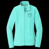 Women's Heather Microfleece Full Zip Jacket Thumbnail