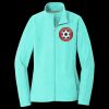 Women's Heather Microfleece Full Zip Jacket Thumbnail