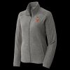 Women's Heather Microfleece Full Zip Jacket Thumbnail