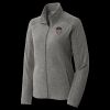 Women's Heather Microfleece Full Zip Jacket Thumbnail