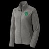 Women's Heather Microfleece Full Zip Jacket Thumbnail